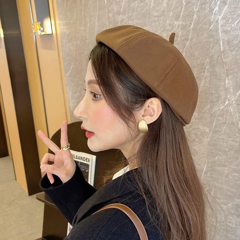 Mũ Beret Phong Cách Retro Nhật Bản Thời Trang Cho Nữ