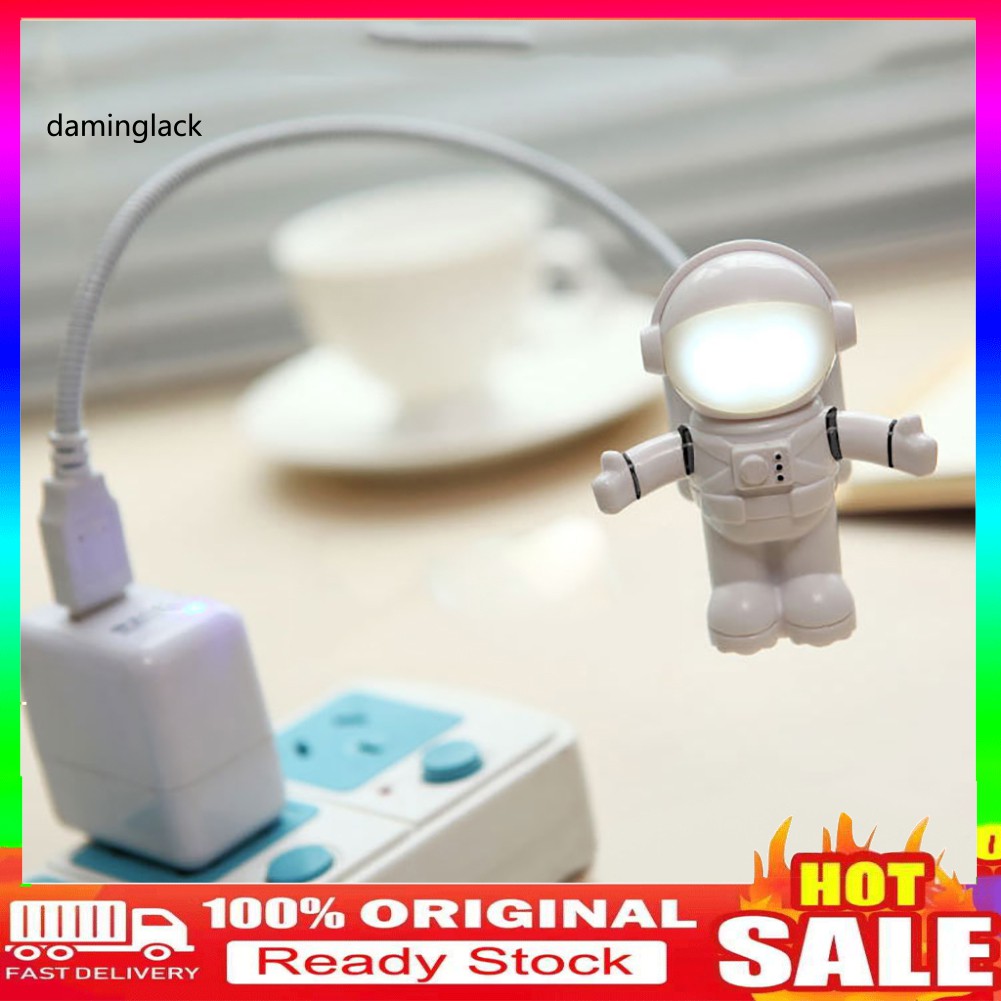 Đèn ngủ LED sạc USB hình phi hành gia sáng tạo