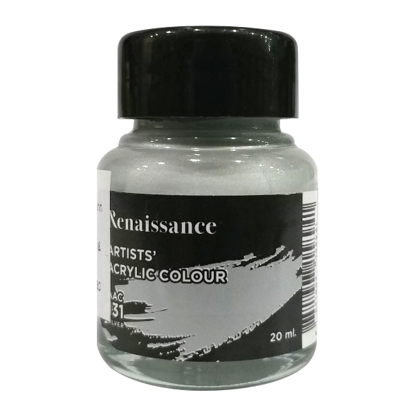 Màu Nước Renaissance 20ML Bạc Silver (BT)#131