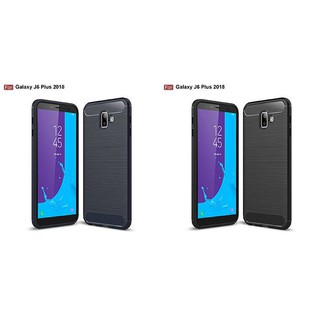 Ốp lưng Samsung J6 Plus 2018 (J6+) chống sốc vân xước carbon