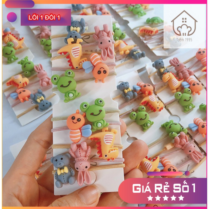 Dây Buộc Tóc Hoạt Hình Dễ Thương (Giao Ngẫu Nhiên)