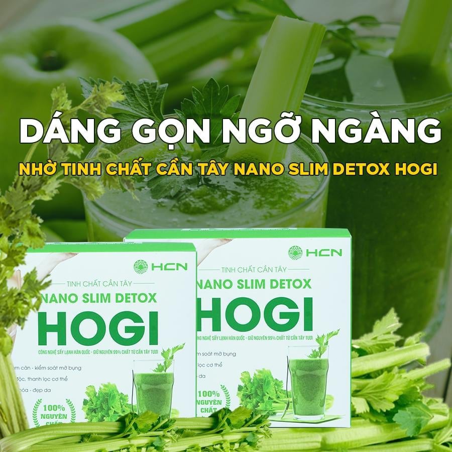 Bột Cần Tây Hogi Sấy Lạnh Hộp 20 Gói .