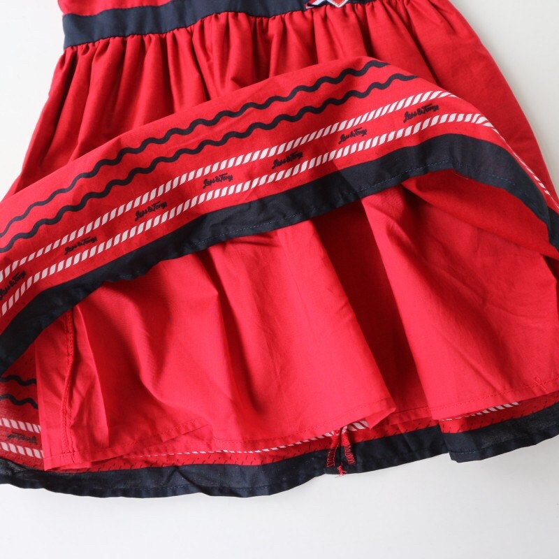 Váy bé gái Jess Tony 5-10 tuổi Đầm bé gái Chất cotton sang trọng xuất dư 0521