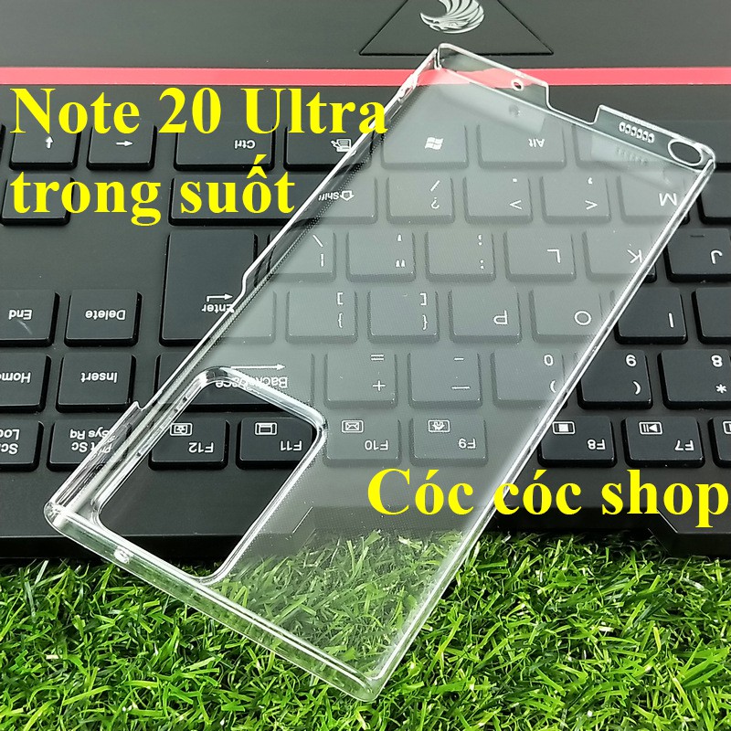 Ốp lưng Sam sung Note 20 / Note 20 Ultra nhựa CỨNG TRONG SUỐT/ CỨNG NHÁM MỜ | BigBuy360 - bigbuy360.vn