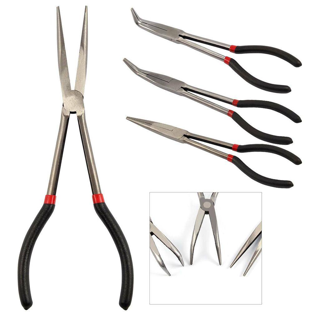 YNATURAL Kìm Mũi Dài 90 / 45 / 25 Độ Đa Năng Tiện Dụng