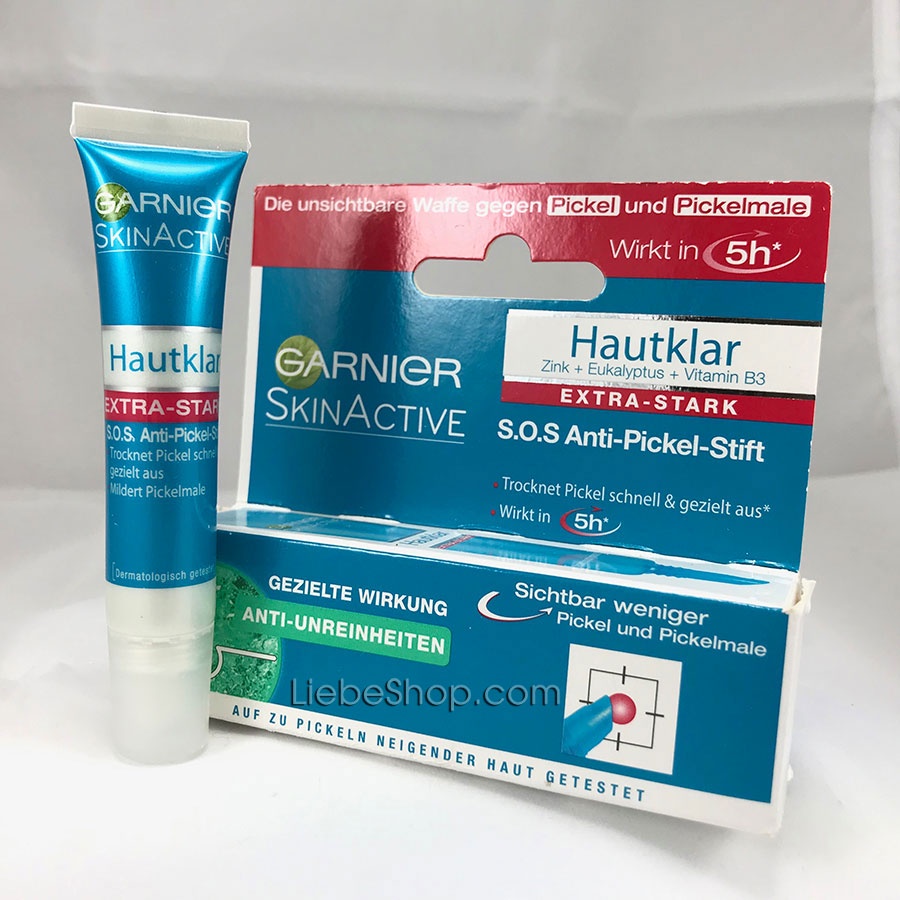 Gel chấm mụn trứng cá Gamier SkinActive 22TN0Y 10ml
