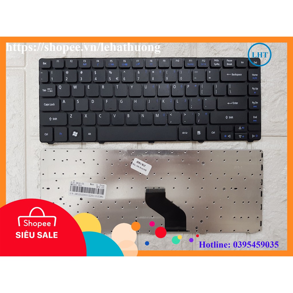 Bàn Phím Laptop Acer 4736/ 4738/ 4349/ 3810/ 4810/ 4741/ 4745/ 4352