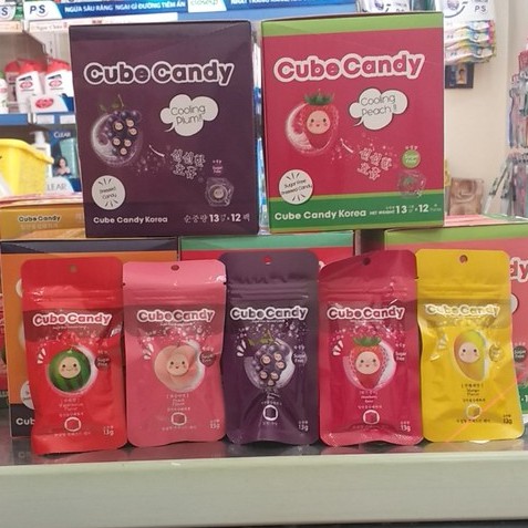 Kẹo ngậm Cube Candy Hàn Quốc gói 13g