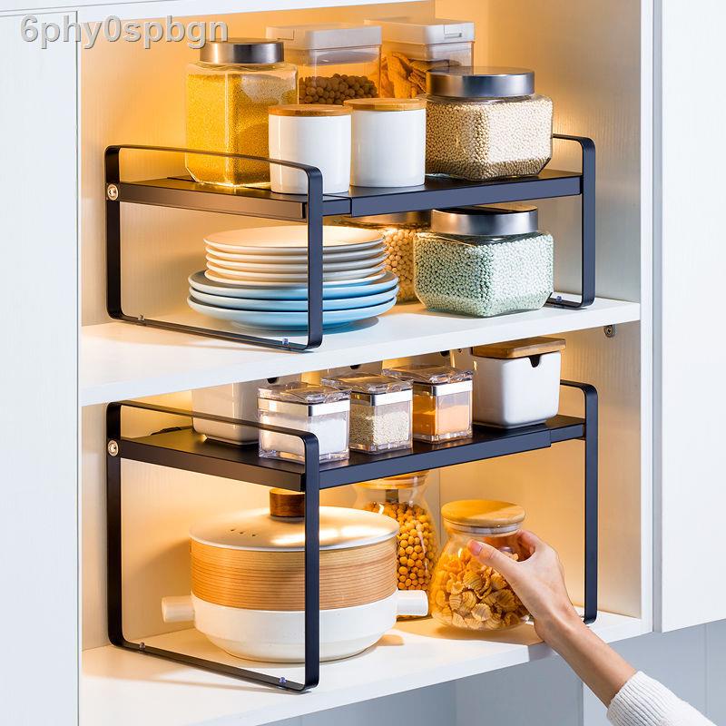 6phy0spbgnMặt bàn bếp kính thiên văn nhiều lớp giá để đồ tủ lưu trữ ngăn bên trong chia đĩa nồi