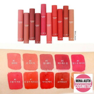 Son Kem Siêu Lì It's Skin Life Color Lip Crush Matte