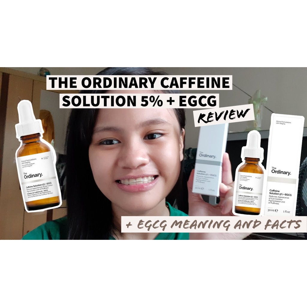 Dưỡng Mắt Serum The Ordinary Caffeine Solution 5% + EGCG 30ml (CÓ BILL)