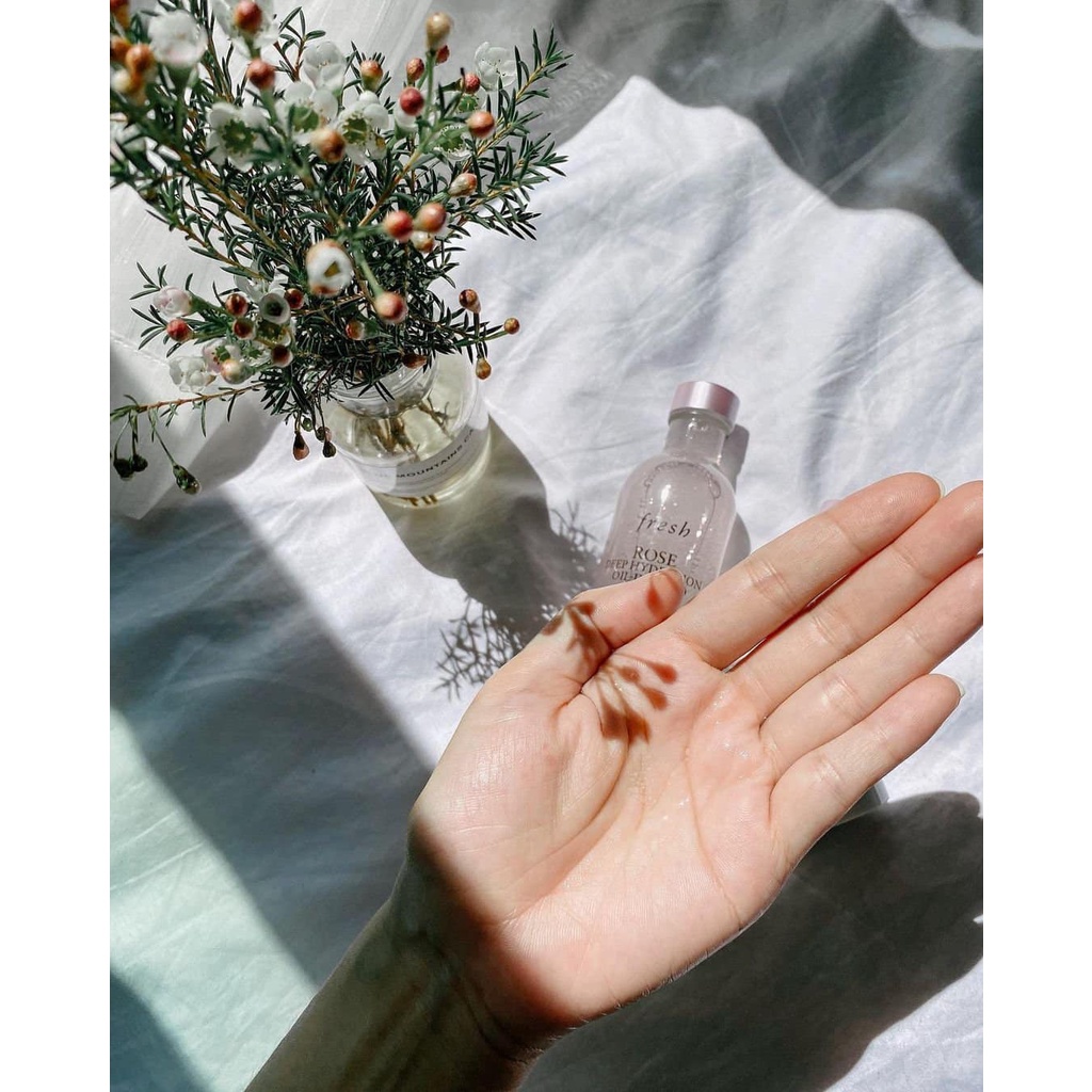 Tinh Chất Cấp Ẩm Fresh 𝗥𝗼𝘀𝗲 𝗗𝗲𝗲𝗽 𝗛𝘆𝗱𝗿𝗮𝘁𝗶𝗼𝗻 𝗢𝗶𝗹-𝗶𝗻𝗳𝘂𝘀𝗲𝗱 𝗦𝗲𝗿𝘂𝗺 100ml