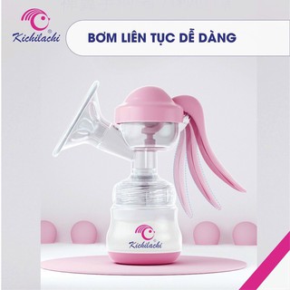 [Hàng Chính Hàng] Máy hút sữa bằng tay Kichi Nhật Bản/Tặng Kèm 10 Túi Trữ Sữa 100ml