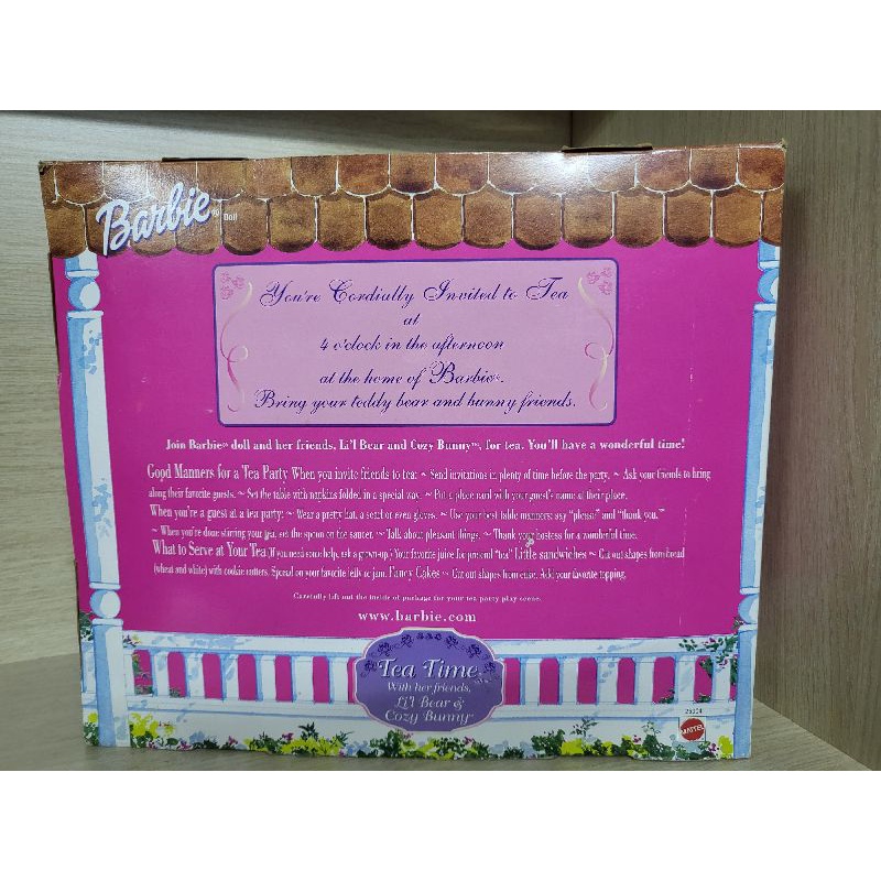 Búp bê barbie Tea Time