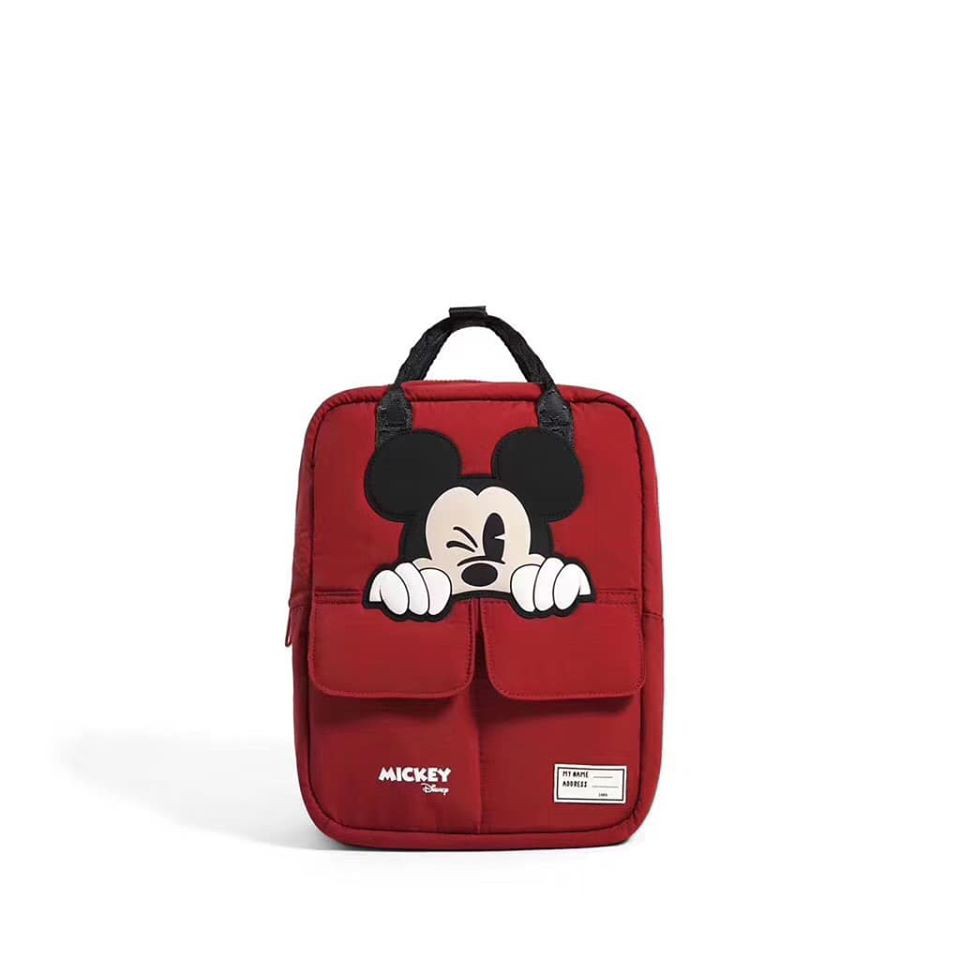 Balo Mickey đỏ cho bé- balo khủng long mini