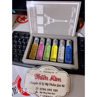 Hộp set 6 chai nước hoa lăn tháp