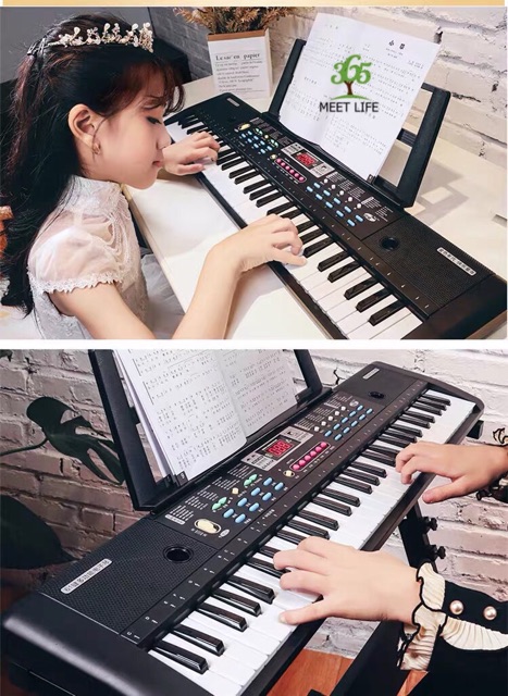 Đàn Piano điện tử 61 phím cho người mới học - âm thanh hay - nhiều chức năng