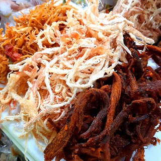 MIX 3 LOẠI KHÔ THỊT : MỰC /BÒ/GÀ /SIÊU HẤP DẪN
