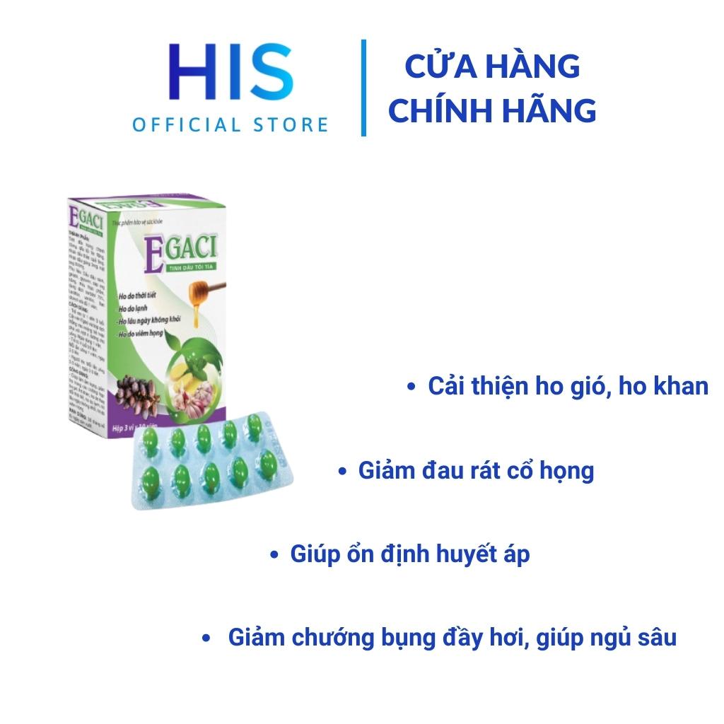 Viên Uống Tinh Dầu Tỏi Tía EGACI Giúp Giảm Cảm Cúm & Hỗ Trợ Giảm Cân