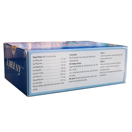 Siro Ấn Thủy- Hỗ trợ tăng cường chức năng thận và đường tiết niệu, hỗ trợ giảm tiểu đêm, tiểu rắt