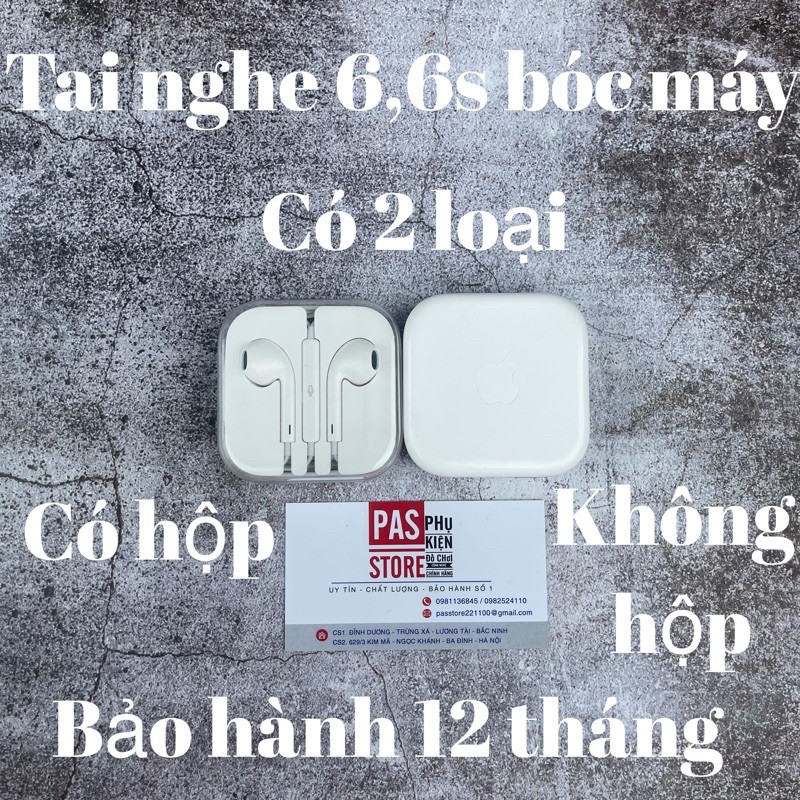 Tai nghe bóc máy iPhone 6 và 6s