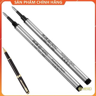 Ruột Bút RollerBall Refill Thương Hiệu HERO/JINHAO-Mực Xanh, Đen- Vỏ Hợp Kim, Dùng Được Cho Bút Ký Montblanc
