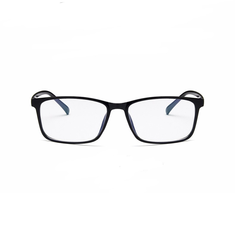 Gọng Kính Cận Nhựa Acetate Form Vuông Basic B392 Đen Trơn-Tặng Khăn Hộp | BigBuy360 - bigbuy360.vn