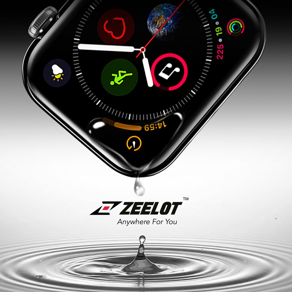 Miếng Dán Cường Lực ZEELOT Trong Bảo Vệ Màn Hình cho Apple Watch 40/ 44mm_ Hàng Chính Hãng