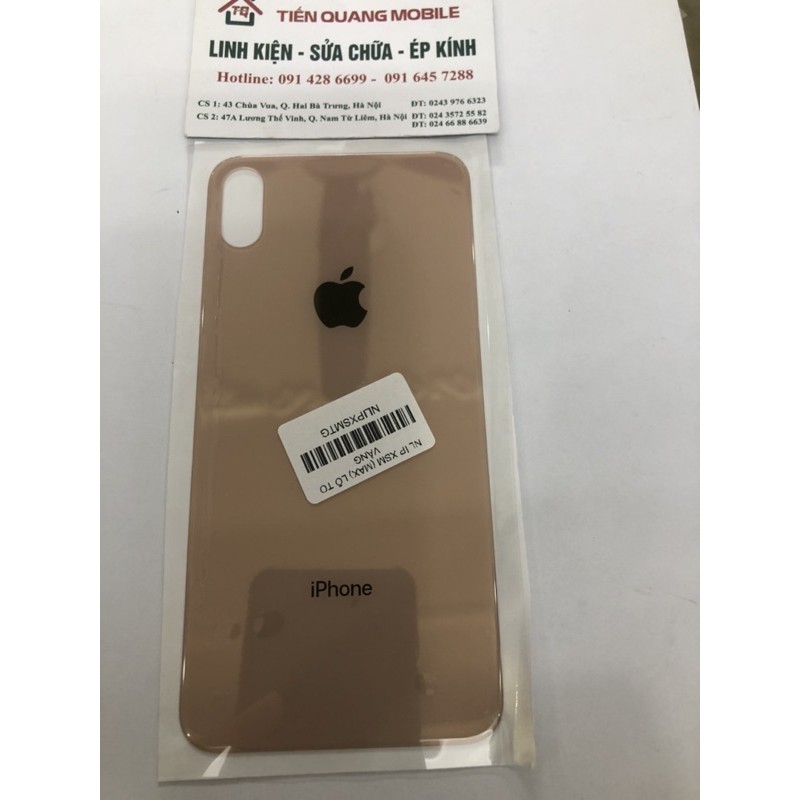 Nắp lưng đt IPhone XSMAX lỗ to