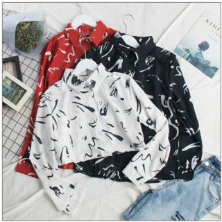 [ORDER] Sơ mi họa tiết SM02