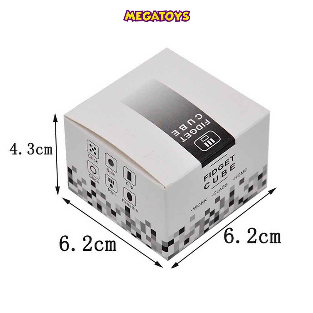 Đồ chơi giảm stress - khối vuông thần kỳ Fidget Cube - 711  - MGT