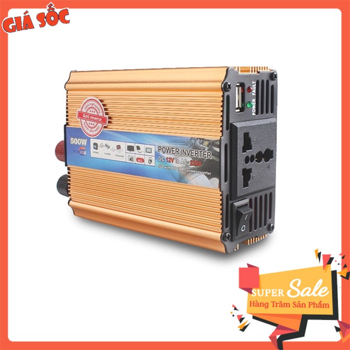 Bộ kích điện inverter 500W 12V 220V