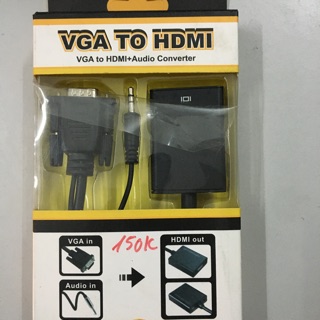 Bộ chuyển vga sang hdmi