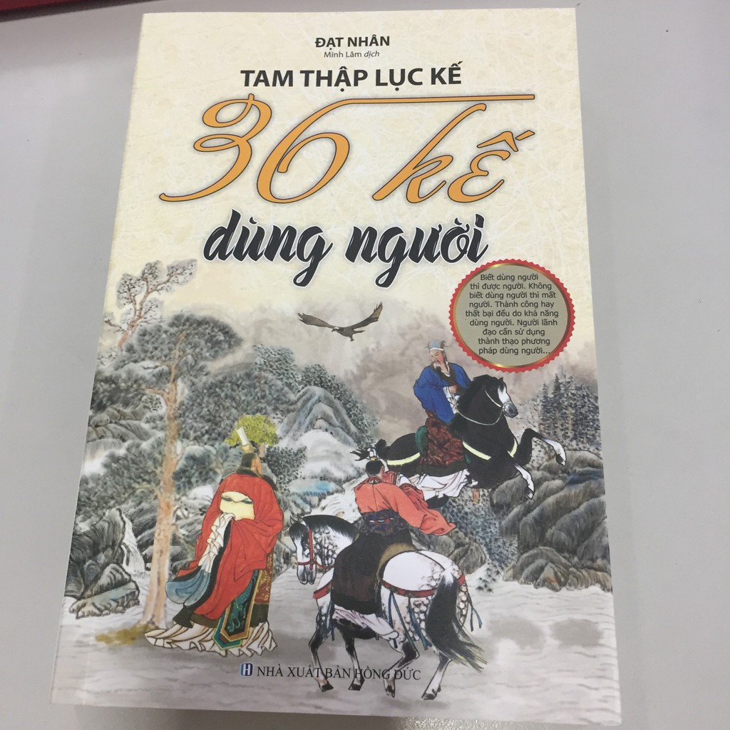 Sách - Tam Thập Lục Kế - 36 Kế Dùng Người