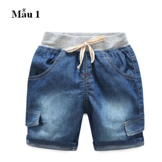 Quần short jeans bé trai đẹp