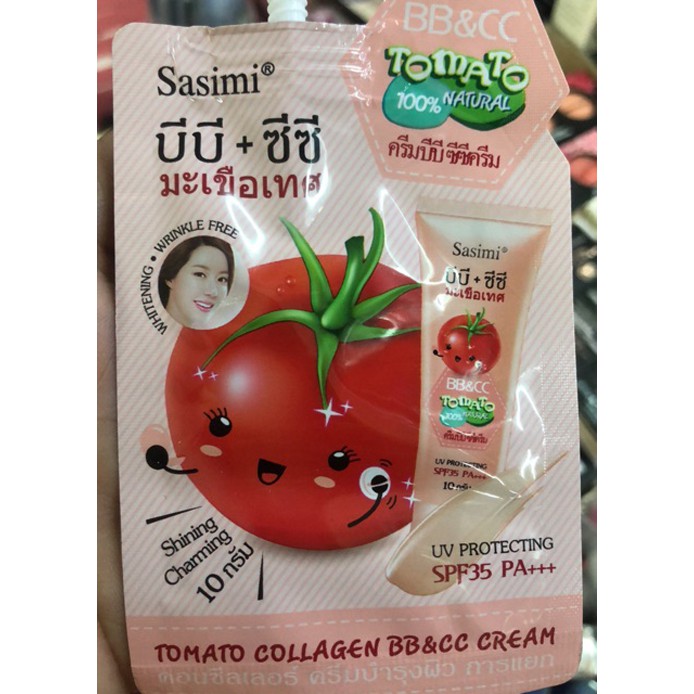 COMBO 2 TÚI BB CREAM TOMATO BB & CC CHỐNG NẮNG SPF 35 | BigBuy360 - bigbuy360.vn