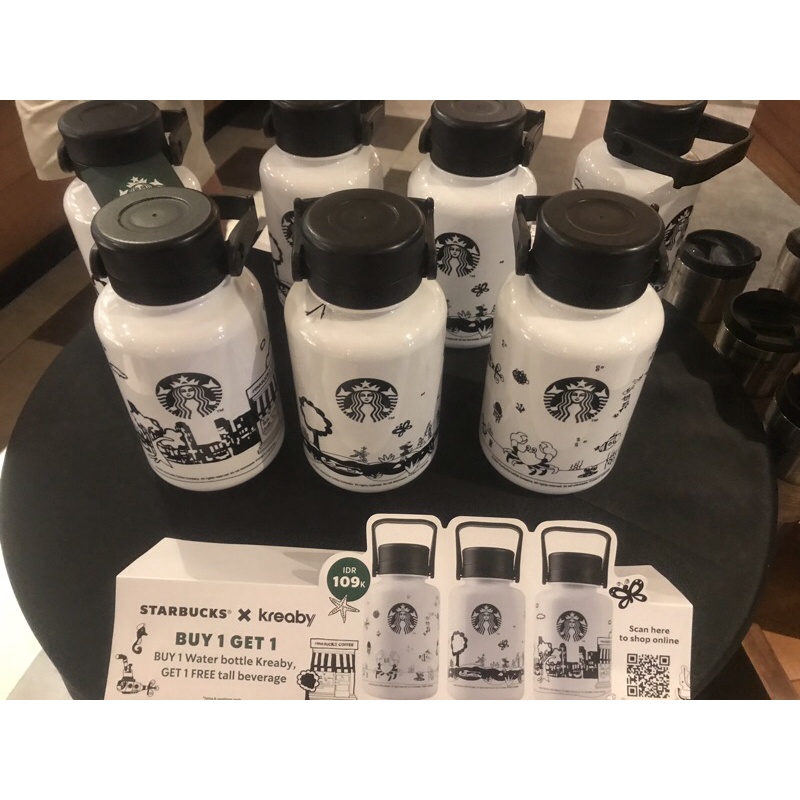 Bình Nước Starbucks x Kreaby x Ar Therapy Center 3.0