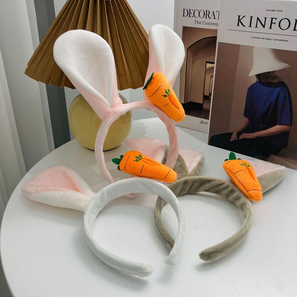 NICKOLAS Băng Đô Tai Thỏ Dễ Thương Cho Nữ