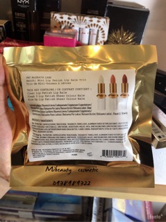 [ Sẵn ] Tách Set Son dưỡng Pat MCGRATH