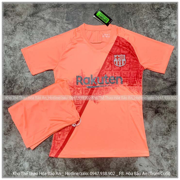 [FREESHIP] Quần Áo Bóng Đá CLB BARCA THUN THÁI MỚI NHẤT 2019  ཾ