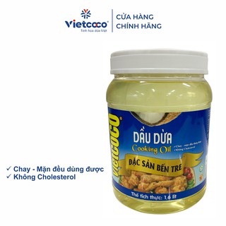 DẦU DỪA VIETCOCO - COOKING OIL 1600 ML