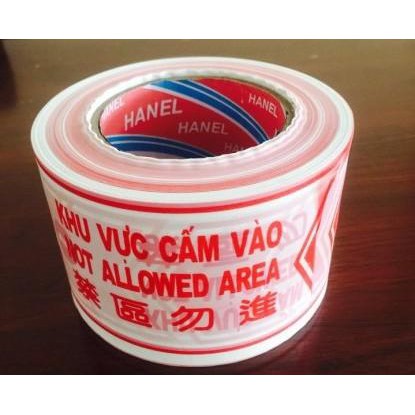 Cuộn dây rào cảnh báo khu vực cấm vào dài 50m, sử dụng làm rào chắn cảnh báo khu vực cấm vào, có sự nguy hiểm - XSAFE