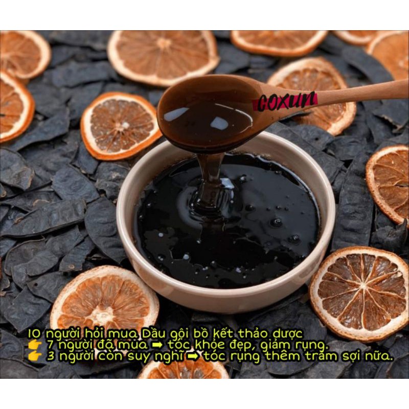 Dầu gội bồ kết thảo dược cô đặc giảm rụng tóc, mọc tóc, sạch gàu, nấm ngứa CÔ XƯN 350ml - handmade | BigBuy360 - bigbuy360.vn