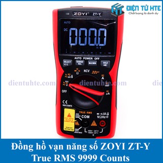 Đồng hồ vạn năng số ZOYI ZT-Y chính hãng True RMS 9999 counts