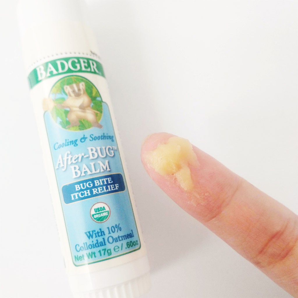 Sáp dầu hữu cơ thoa giảm ngứa muỗi đốt và côn trùng cắn BADGER After Bug Balm USDA organic – 17g