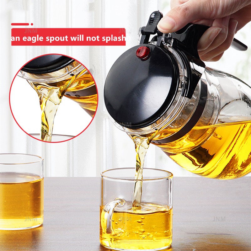 Bình pha trà bằng thủy tinh chịu nhiệt ấm trà thủy tinh