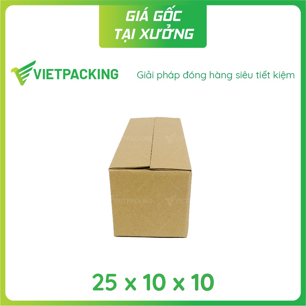 25x10x10 - 25 hộp carton gói hàng V133
