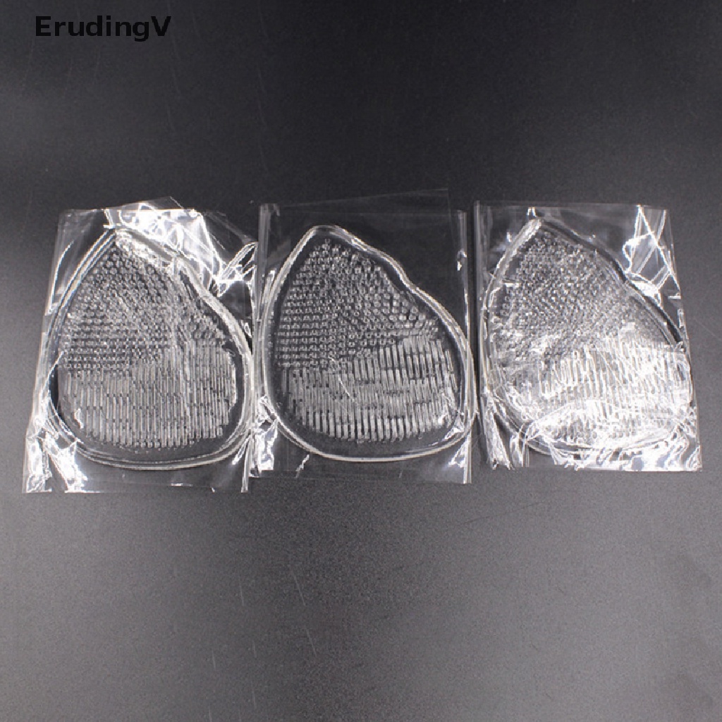 1 Cặp Đệm Lót Giày Bằng Silicon Gel Mềm Mại Cho Nữ