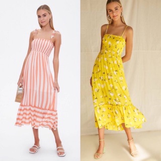 🔆🔆 Đầm maxi vạt tulip F21