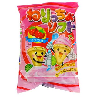 Popin cookin làm kem mini vị Dâu